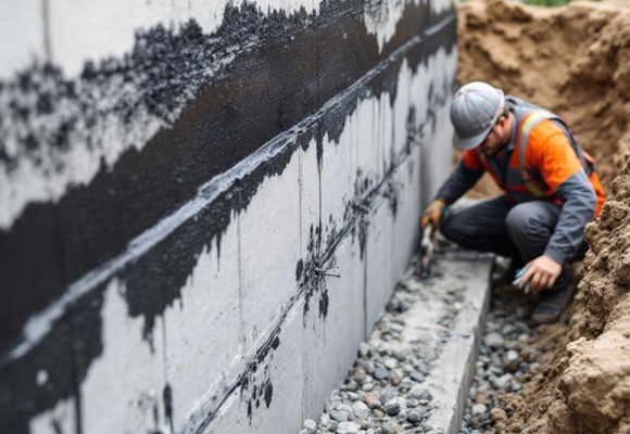 гидроизоляции фундамента